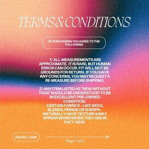 draper_lamb Shop Terms & Conditions ❣️